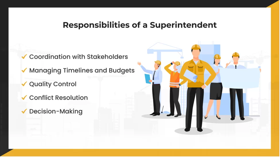 Responsibilities of a Superintendent